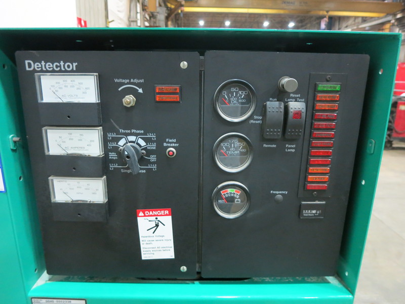 Used Cummins GGHG Natural Gas Generator, 1106 Hrs