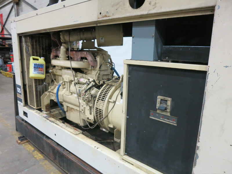 Used Kohler 125ROZJ81 Diesel Generator, 219 Hrs