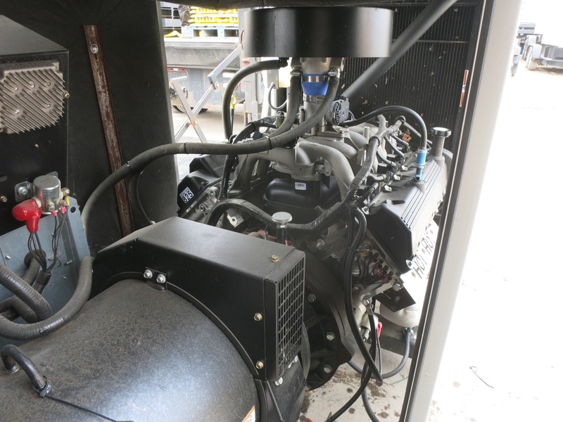 Used Generac ST130 LP / Natural Gas Generator, 219 hrs