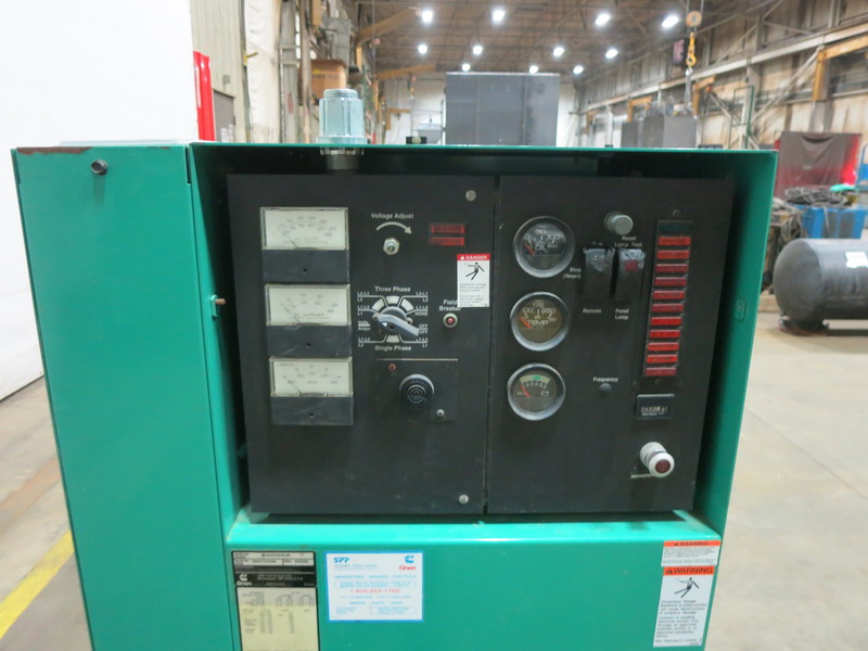 Used Cummins DGDA Diesel Generator, 1719 Hrs