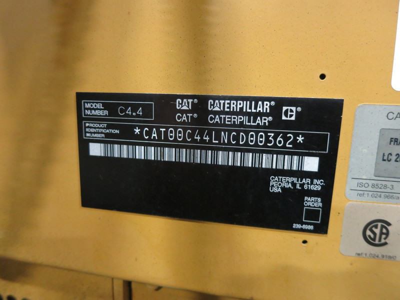 Used Caterpillar D50-4 Diesel Generator 217 Hrs EPA Tier 3