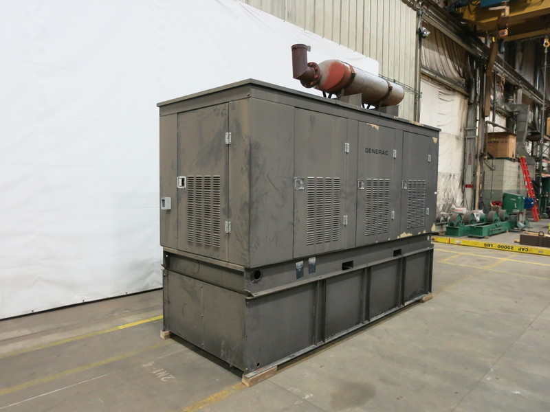 Used Generac SD250 Diesel Generator, 228 Hrs