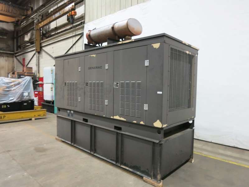 Used Generac SD250 Diesel Generator, 228 Hrs