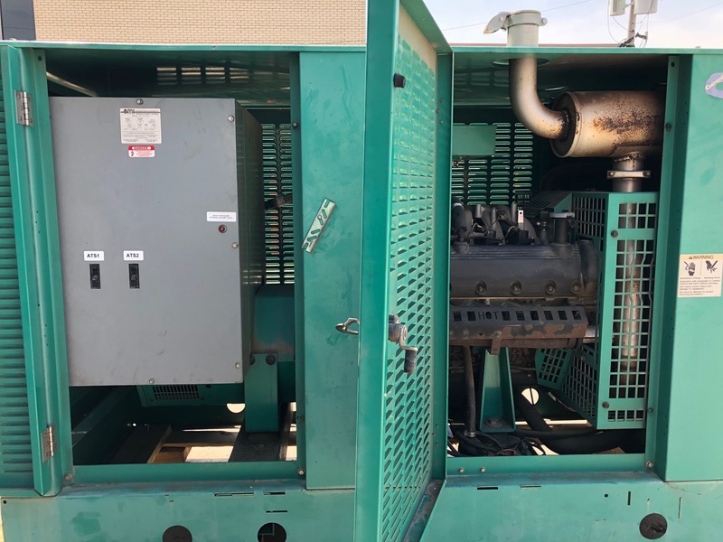 Used Cummins GGHG Natural Gas Generator, 282 Hrs