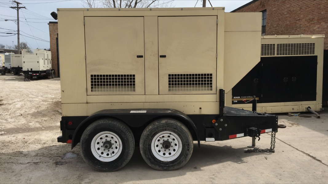 Used Kohler 60REOZJB Diesel Generator, 4382 Hrs
