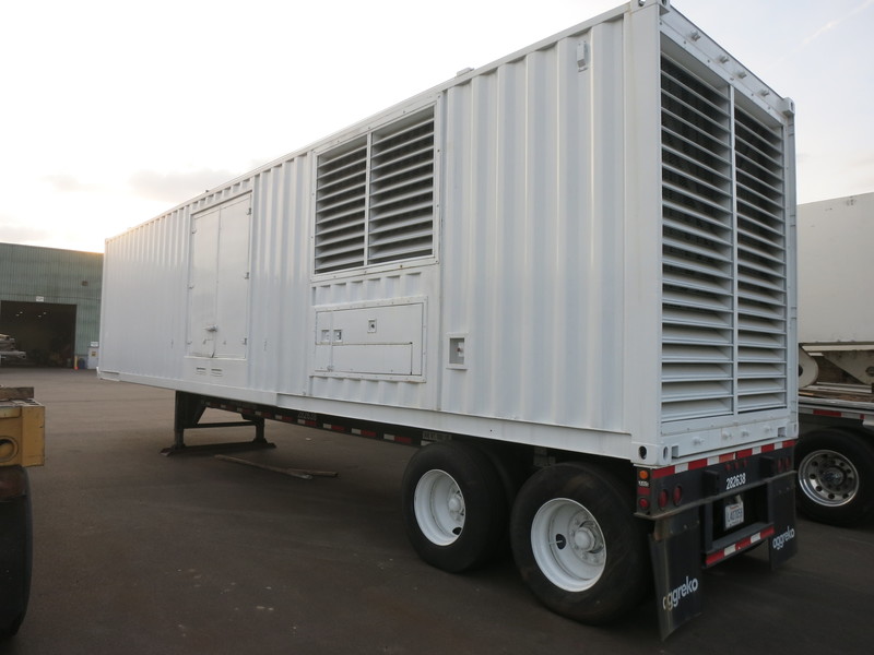 Used MTU 12V4000 Rental Grade Diesel Generator, 2319 Hrs