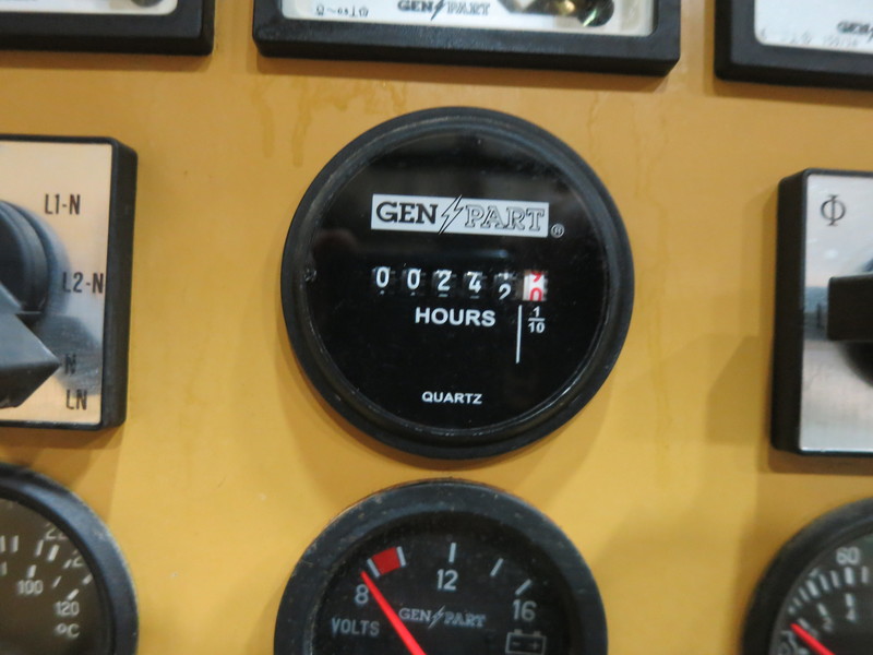 Used Caterpillar D75-P3 Diesel Generator, 242 Hrs