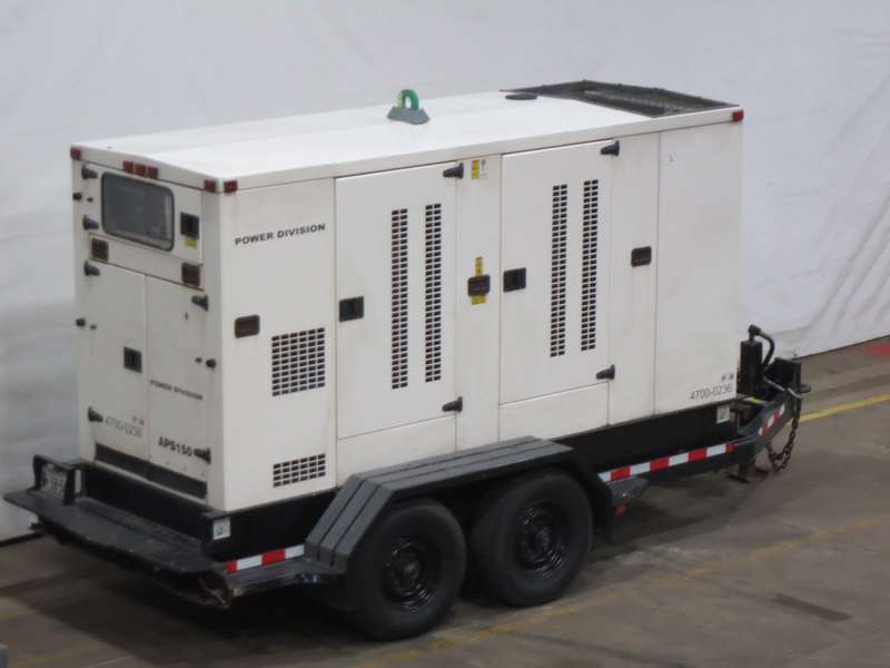 Used Caterpillar APS150 Rental Grade Diesel Generator, 2808 Hrs, EPA Tier 3