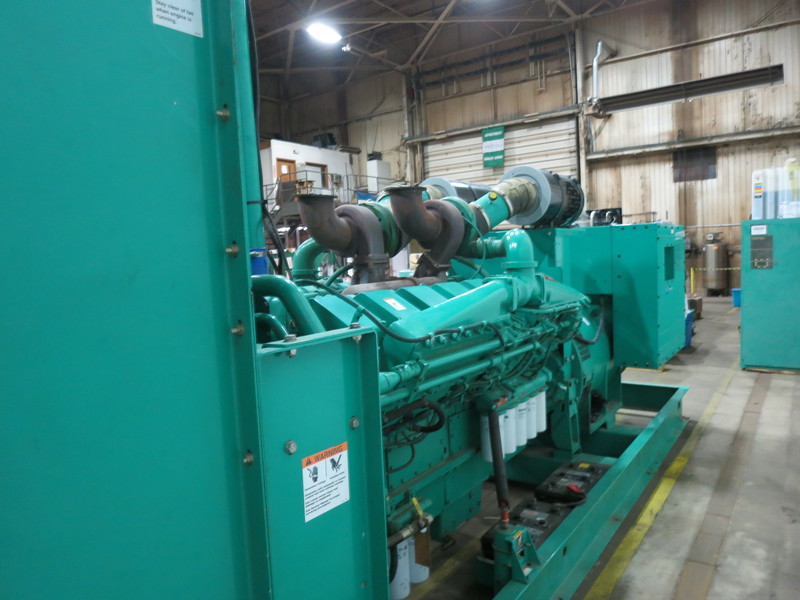 Used Cummins DFLE KTA50-G9 Diesel Generator, 575 Hrs