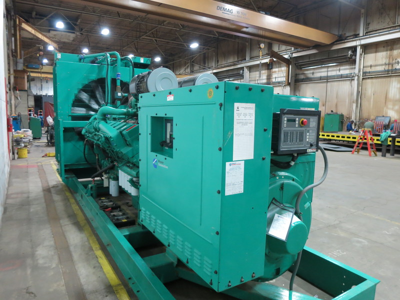 Used Cummins DFLE KTA50-G9 Diesel Generator, 575 Hrs