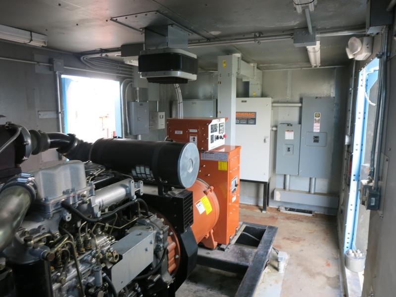 Used Generac SD0230 Diesel Generator, 457 Hrs