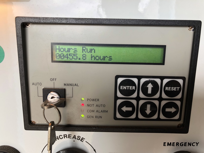 Used Generac SD0230 Diesel Generator, 457 Hrs