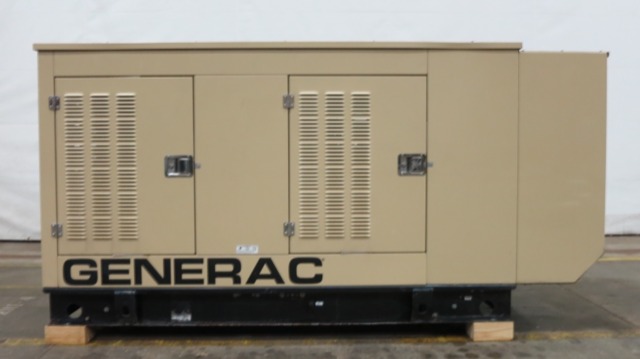 Used Generac SG070 Natural Gas Generator, 137 Hrs