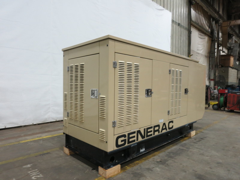 Used Generac SG070 Natural Gas Generator, 137 Hrs