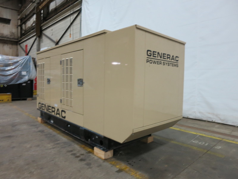 Used Generac SG070 Natural Gas Generator, 137 Hrs