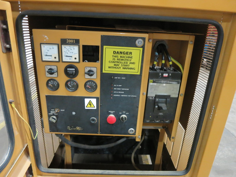Used Caterpillar / Olympian G100F1 Natural Gas Generator, 227 Hrs