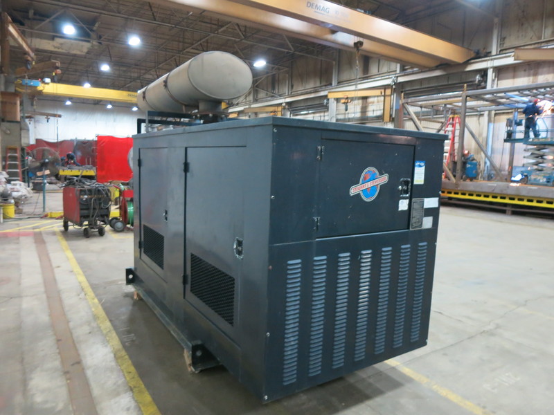 Used Stewart & Stevenson 8V92GDT35 Diesel Generator, 263 Hrs