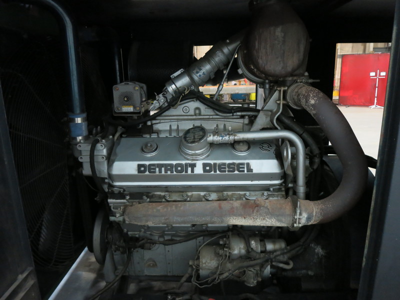 Used Stewart & Stevenson 8V92GDT35 Diesel Generator, 263 Hrs