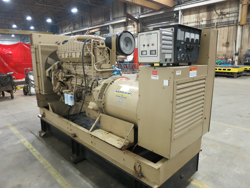 Used Katolight D300FRZ4 Diesel Generator, 76 Hrs