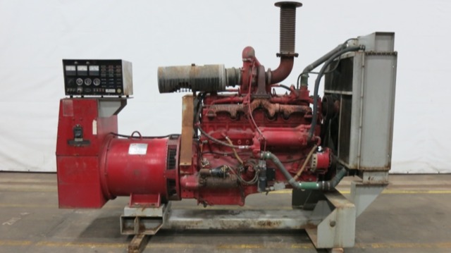 Used Cummins NT855-P-335 Diesel Generator, 229 Hrs