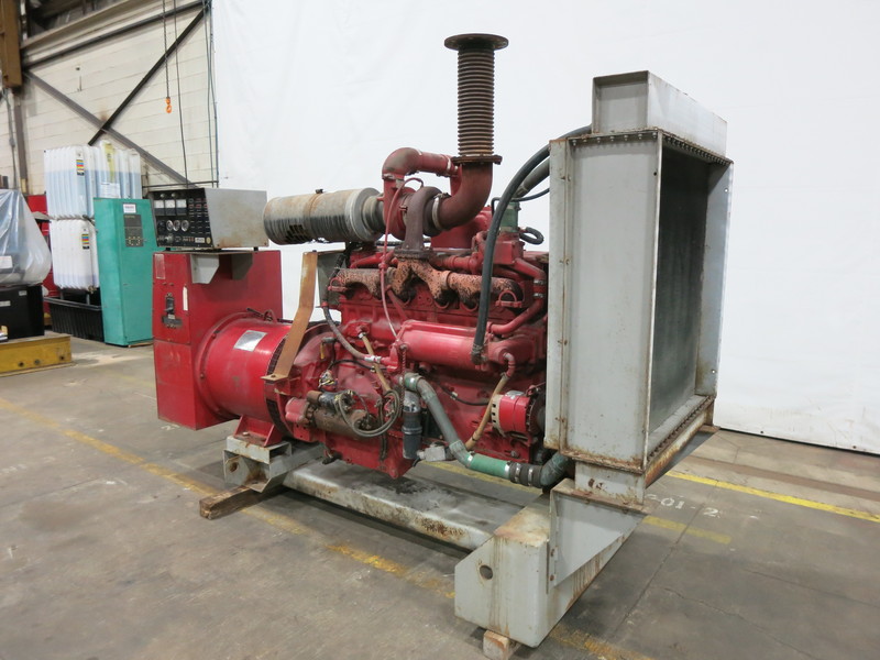 Used Cummins NT855-P-335 Diesel Generator | 229 Hrs | 230 KW | 0 Price ...