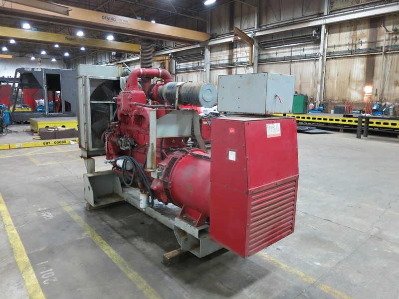 Used Cummins NT855-P-335 Diesel Generator | 229 Hrs | 230 KW | 0 Price ...