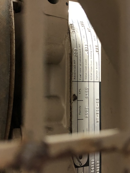 Used Cummins NT855-G5 Diesel Generator, 735 Hrs