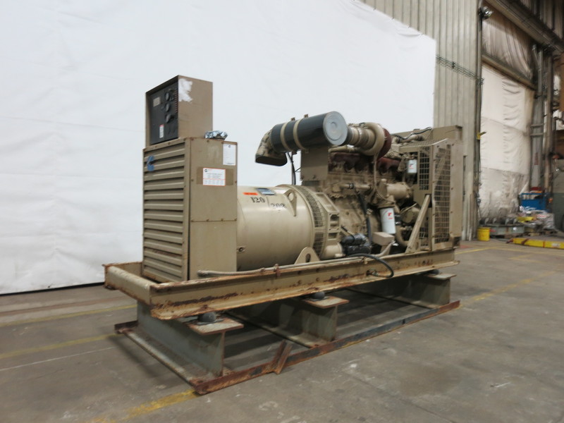 Used Cummins NT855-G5 Diesel Generator, 735 Hrs