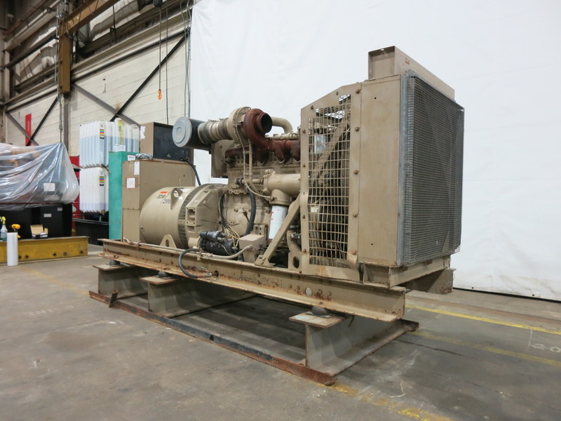 Used Cummins NT855-G5 Diesel Generator, 735 Hrs