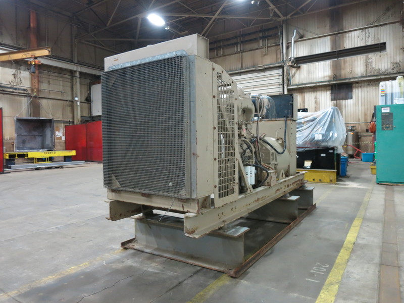 Used Cummins NT855-G5 Diesel Generator, 735 Hrs