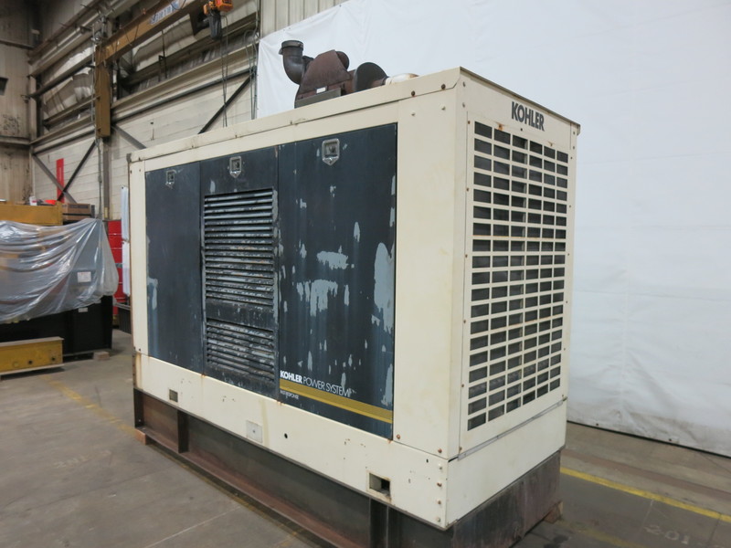 Used  Kohler 200R0ZD Diesel Generator, 736 Hrs