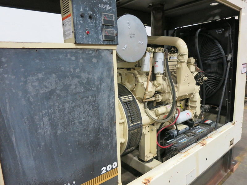 Used  Kohler 200R0ZD Diesel Generator, 736 Hrs