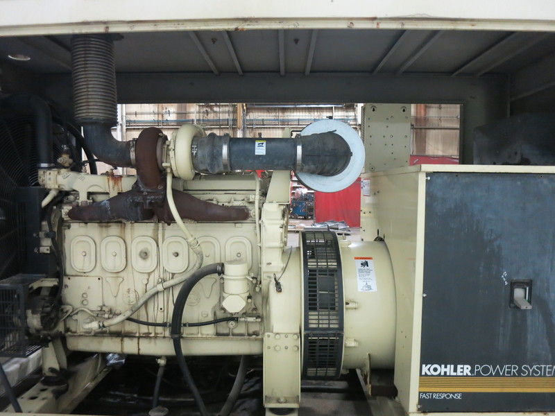 Used  Kohler 200R0ZD Diesel Generator, 736 Hrs