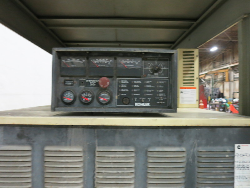 Used  Kohler 200R0ZD Diesel Generator, 736 Hrs