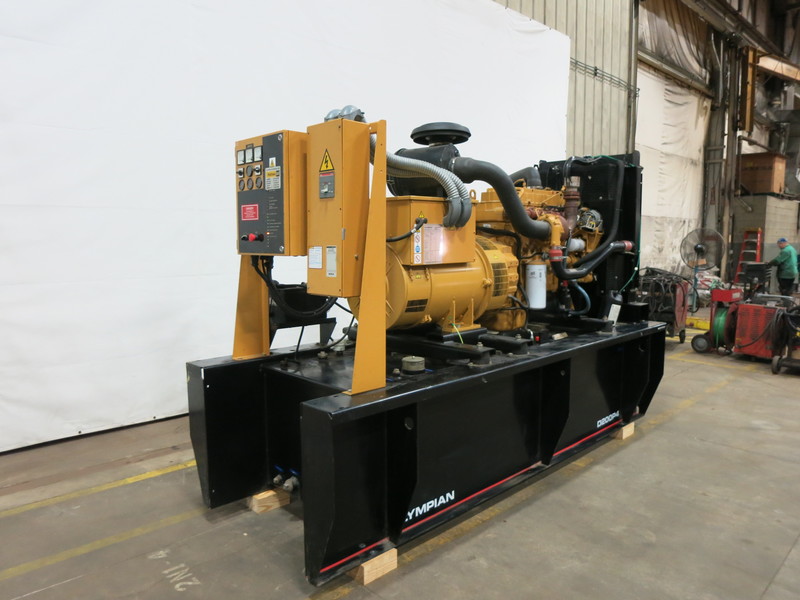 Used Caterpillar D200P4 Diesel Generator, 219 Hrs