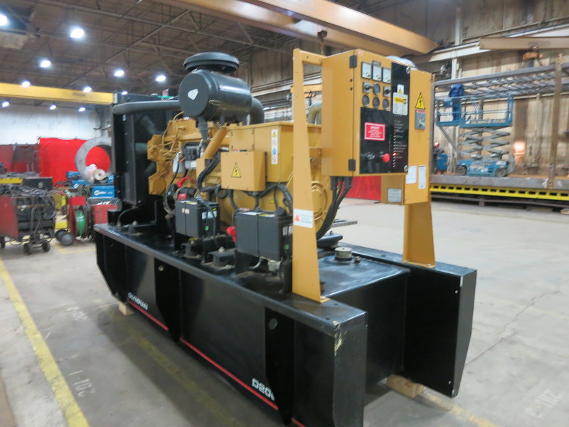 Used Caterpillar D200P4 Diesel Generator, 219 Hrs