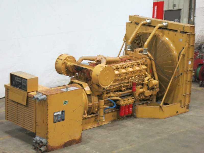 Used Caterpillar 3512 Diesel Generator, 291 Hrs