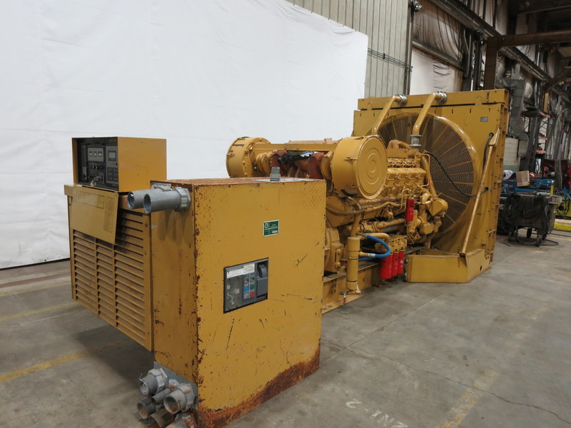 Used Caterpillar 3512 Diesel Generator, 291 Hrs