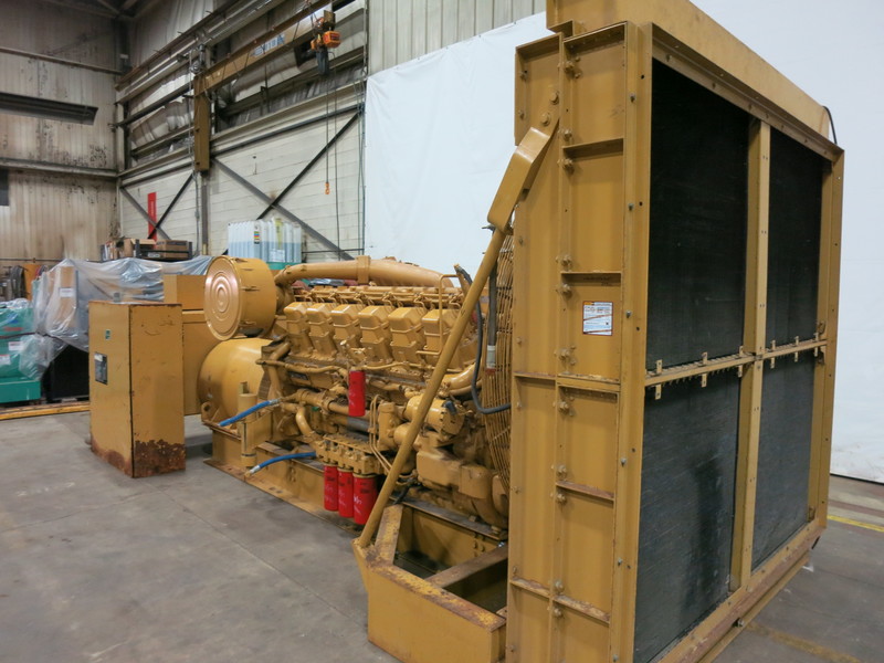 Used Caterpillar 3512 Diesel Generator, 291 Hrs