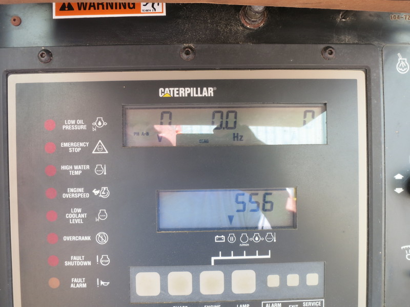 Used Caterpillar 3412 Diesel Generator, 556 Hrs