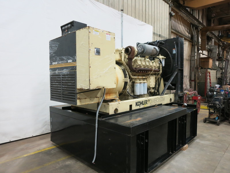 Used Kohler 600ROZD4 Diesel Generator, 404 Hrs