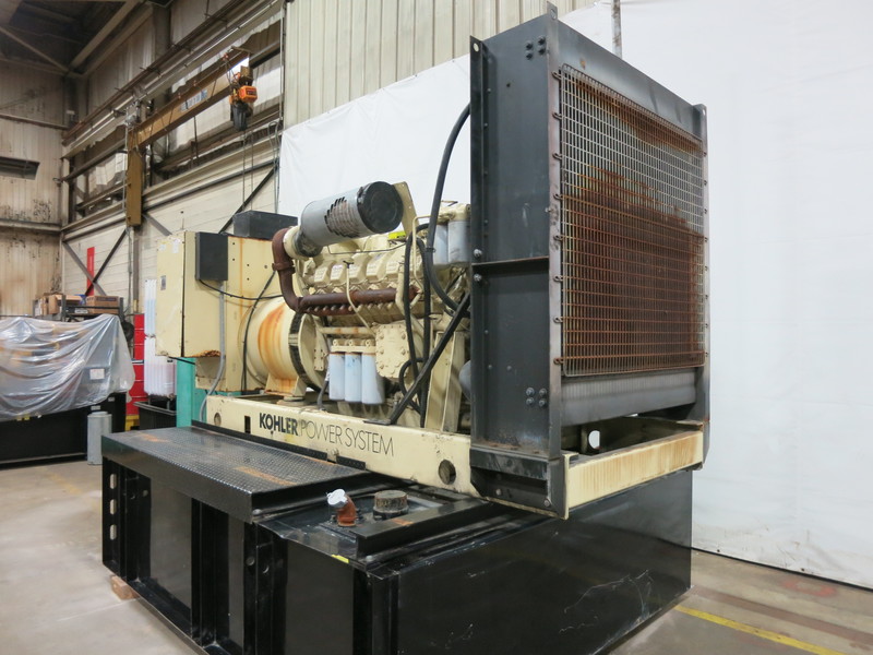 Used Kohler 600ROZD4 Diesel Generator, 404 Hrs