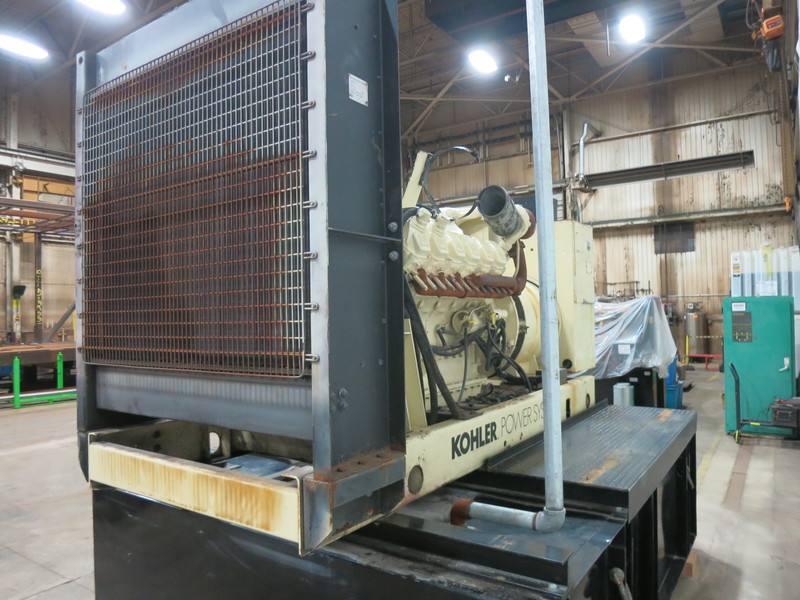 Used Kohler 600ROZD4 Diesel Generator, 404 Hrs