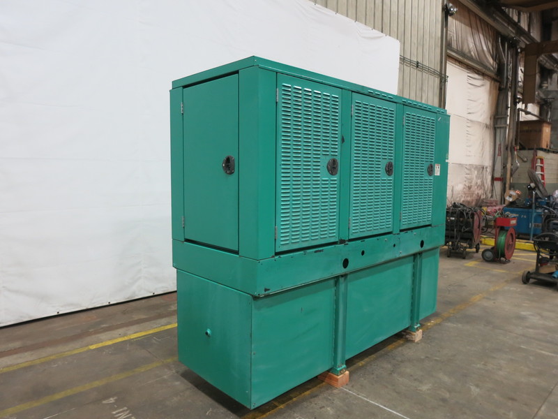 Used Cummins DGFA Diesel Generator, Rated 150 kW 1 & 3 phase, 614 hrs