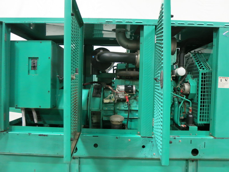 Used Cummins DGFA Diesel Generator, Rated 150 kW 1 & 3 phase, 614 hrs