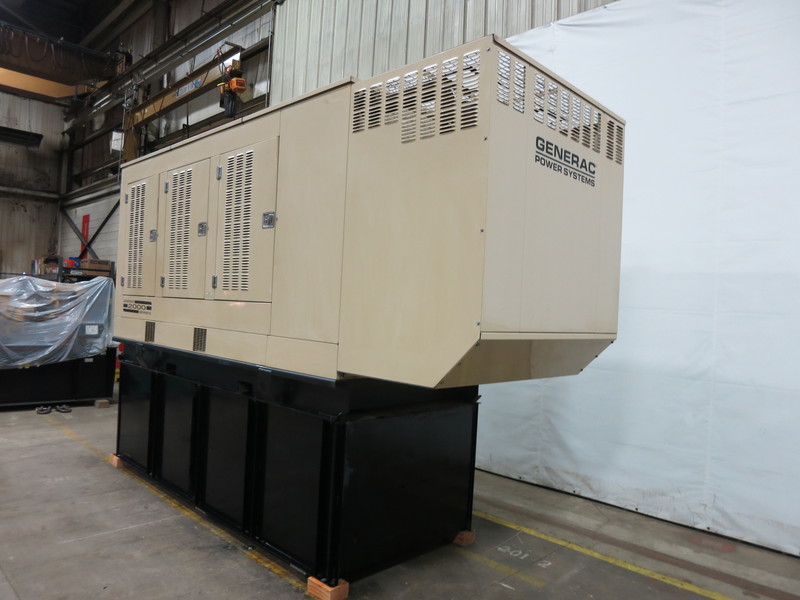 Used Generac SD0400 Diesel Generator, 192 Hrs