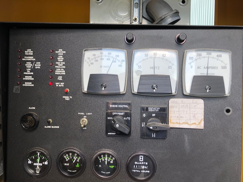 Used Katolight D125FJJ4 Diesel Generator, 313 Hrs