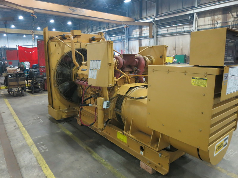 Used Caterpillar 3412 Diesel Generator 915 Hrs