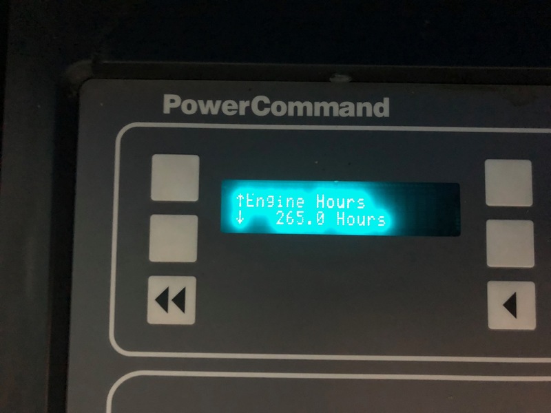Used Cummins DSHAC Diesel Generator, 265 Hrs, EPA Tier 3