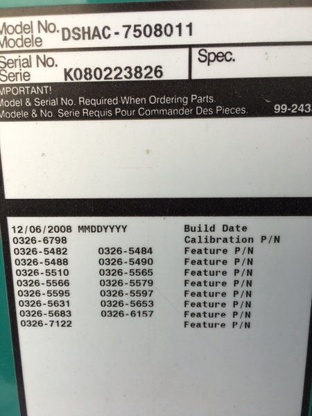 Used Cummins DSHAC Diesel Generator, 265 Hrs, EPA Tier 3